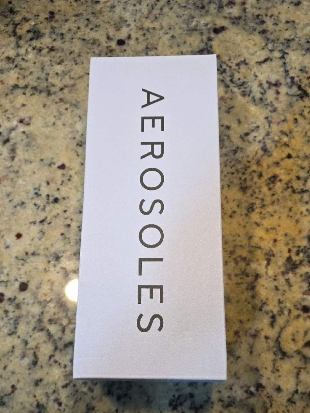 AEROSOLES Gray Denim Strap Thong Sandals